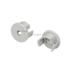 Заглушка ROUND-D18-FLAT с отверстием | 025961 | Arlight