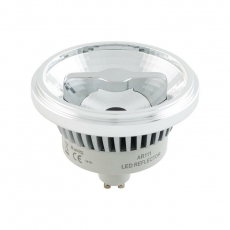 Лампа светодиодная AR111-FORT-GU10-15W-DIM Warm3000 (Reflector, 24 deg, 230V) | 026878 | Arlight