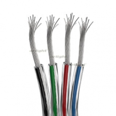 Шлейф питания ARL-18AWG-CLEAR-4Wire-CU (Arlight, -) | 034962 | Arlight