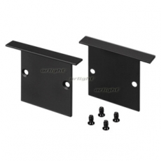 Заглушка SL-LINIA49-F BLACK (arlight, Металл) | 030509 | Arlight