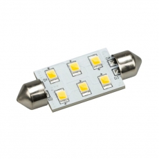 Автолампа ARL-F42-6E Warm White (10-30V, 6 LED 2835) (ANR, Открытый) | 019422 | Arlight