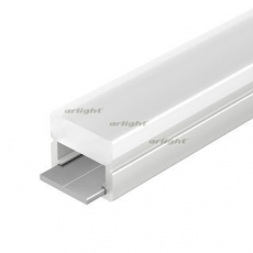Профиль алюминиевый для светодиодной ленты WPH-FLOOR22-2000 (ARL, Пластик) | 023290 | Аrlight