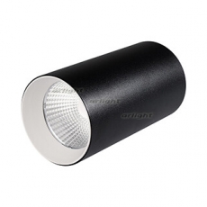 Светильник SP-POLO-SURFACE-R85-15W White5000 (BK-WH, 40 deg) | 027519 | Arlight