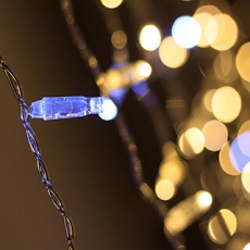 Светодиодная гирлянда ARD-CURTAIN-CLASSIC-2000x1500-CLEAR-360LED-BLINK Warm-White (230V, 60W) | 024853 | Arlight