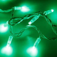 Светодиодная гирлянда ARD-STRING-CLASSIC-10000-WHITE-100LED-STD GREEN (230V, 7W) | 025815 | Arlight