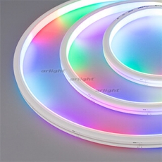 Лента светодиодная герметичная SPI MOONLIGHT-5000S-TOP-5060-84-24V RGB (13х12mm, 18W, IP67) (arlight, 18 Вт/м, IP67) | 029809 | Arlight