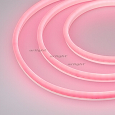 Образец Гибкий неон GALAXY-1608-5000CFS-2835-100 12V Pink 0.5M (16x8mm, 12W, IP67) (arlight, 12 Вт/м, IP67) | 030981 | Arlight