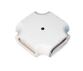 Элемент соединительный Х-образный MX ПК. Белый. с 4 коннекторами | 1019040490 | АСТЗ