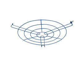 Решетка B Р320 (синий) | 1017000302 | АСТЗ