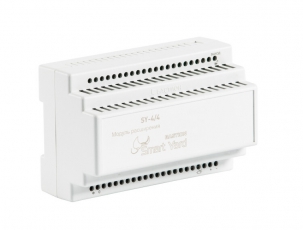 Модуль расширения SY-4/4 5 шлейфов сигнализации, 4 выходных реле, Iнагр=1А | 547 | Бастион