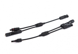 Коннектор MC4Y Cable для параллельного подключения до 2-х солнечных панелей, 30А | 2417 | Бастион