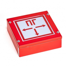 Световой указатель аварийного освещения светодиодный BS-GARDA-10-S1-ELON централизованный накладной | a17021 | Белый свет