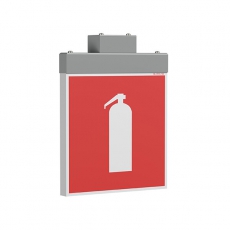 Оповещатель пожарный световой BS-RADEM-10-F1-12 Gray | a24786 | Белый свет