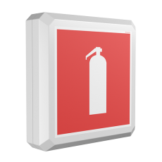 Световой указатель аварийного освещения светодиодный BS-SPUTNIK-51-S1-INEXI2 11,4Вт 1ч универсальный настенный IP65 | a15952 | Белый свет