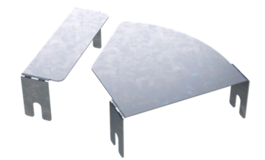 Крышка для угла горизонтального изменяемого угла CPO 0-44 основание 200