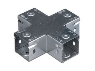 Ответвитель Х-образный горизонтальный глухой 050х50