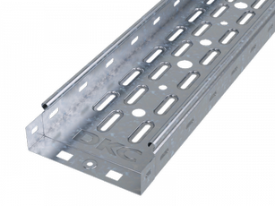 Лоток перфорированный 100х50х3000мм горячеоцинкованный