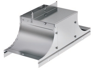 Крышка-ответвитель TSS основание 150 H50 в комплекте с крепежными элементами и соединительными пластинами