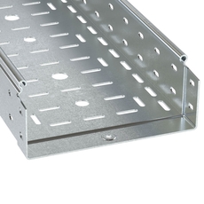 Лоток перфорированный 600х80 L3000, толщина 1 мм