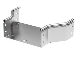 Переходник RRC симметричный 300/200 H80 в комплекте с крепежными элементами и соединительными пластинами