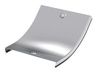 Крышка CS 45 на угол вертикальный внутренний 45 градусов основание 300мм цинк-ламельная