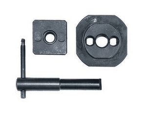 Набор для пробивки отверстий стыков лотков (матрица/пуансон/ключ)