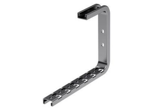 Консоль легкая основание 100 мм толщ.2.5 мм потолочная для проволочного лотка