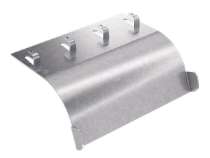 Ограничитель радиуса изгиба кабеля  L = 100 мм металлический