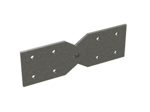 Соединитель шарнирный вертикальный Н=100мм стеклопластик