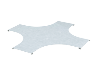 Крышка на X-ответвитель 200 R=660мм горячеоцинкованная