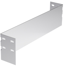 Редукция-заглушка 200x600мм цинк-ламельная