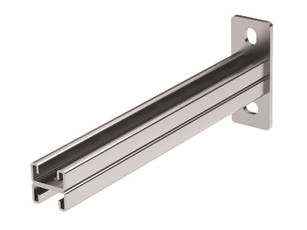 Кронштейн двойной DBM 41х21 мм основание 400