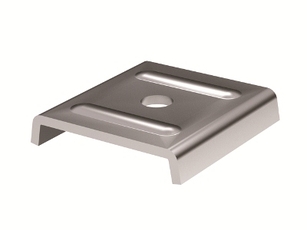 Пластина опорная для С-образных профилей М8