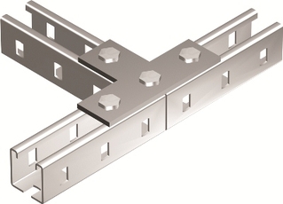 Пластина соединительная T-образная горячеоцинкованная
