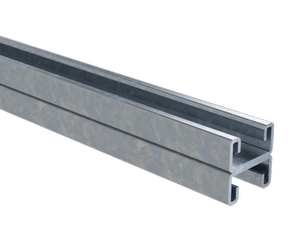 Профиль С-образный двойной 41х21 L=1200 толщина 2.5мм горячеоцинкованный