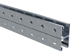 Профиль С-образный двойной 41х41 L=1400 толщина 2.5мм горячеоцинкованный