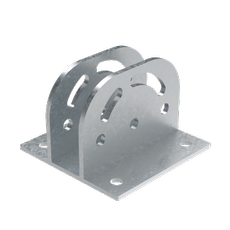 Крепление с площадкой шарнирное для профиля BPM-41горячеоцинкованное