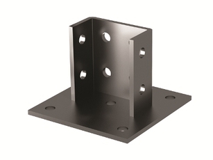 Крепление к потолку усиленное для профиля 41х41 горячеоцинкованное