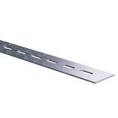 Полоса перфорированная 50х2000 мм, 2,5 мм цинк-ламель