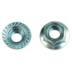 Гайка с насечкой препятствующая откручиванию М8 нержавеющая сталь AISI 316L