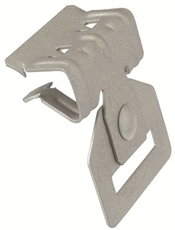 Крепеж для монтажной ленты к балке 4-10мм горизонтальный монтаж