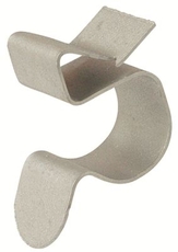 Клипса для крепления трубы к балке 7.5-12мм D=8-9мм