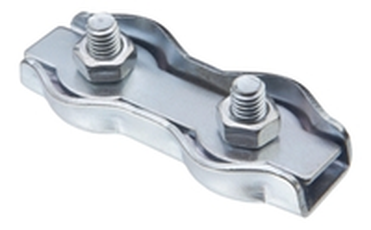 Соединитель (зажим) для троса двойной (Duplex) 5мм