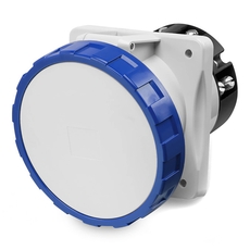 Розетка скрытой установки с наклоном IP67 63A 2P+E 230V