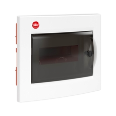 Щит распределительный встраиваемый ЩРв-П-8 IP41 пластиковый прозрачная дверь с клеммным блоком