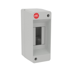 Щит распределительный навесной ЩРн-2 IP20 пластиковый серый без двери