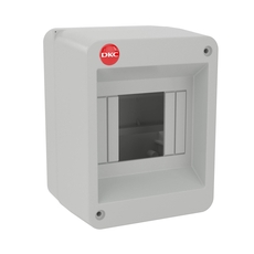 Щит распределительный навесной ЩРн-П-4 IP20 пластиковый без дверей белый