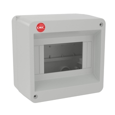 Щит распределительный навесной ЩРн-П-6  пластиковый серый без двери