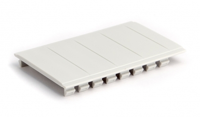 Заглушка на 4 модуля RAL7035 для настенных щитков IP65