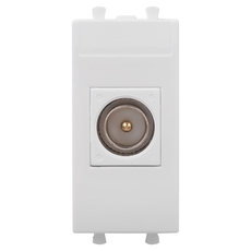 Avanti ТВ розетка оконечная ''Белое облако'', 16A, 1 модульная